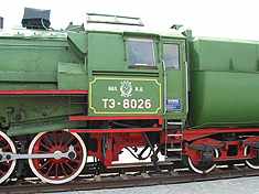 Паровоз ТЭ 8026